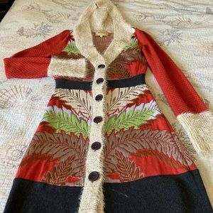 Lia Molly New Orleans Button Down Woman’s Sweater.